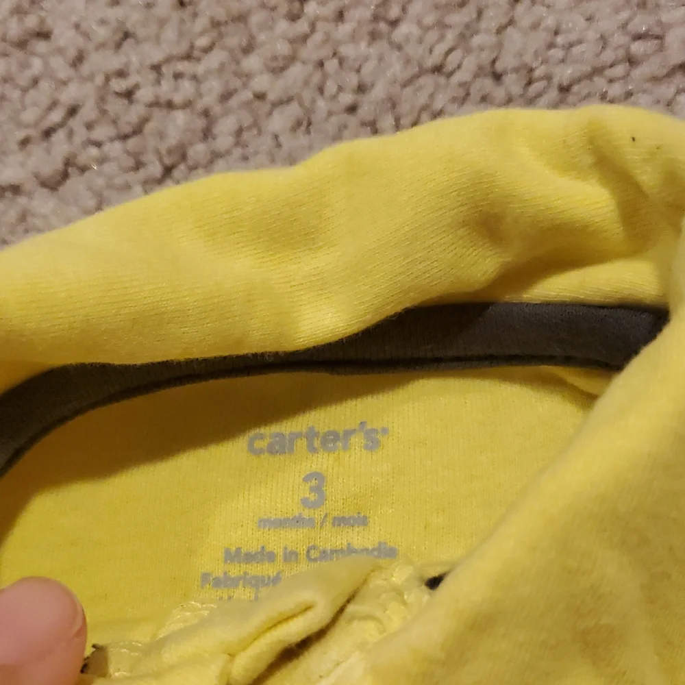 Carters 3month baby Polo onesies - Picture 2 of 3